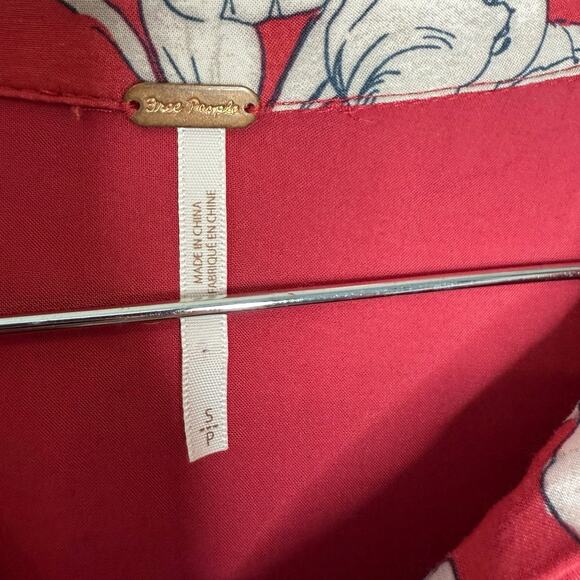 Free People "Shake It" Dress in Peony florals - Picture 6 of 7